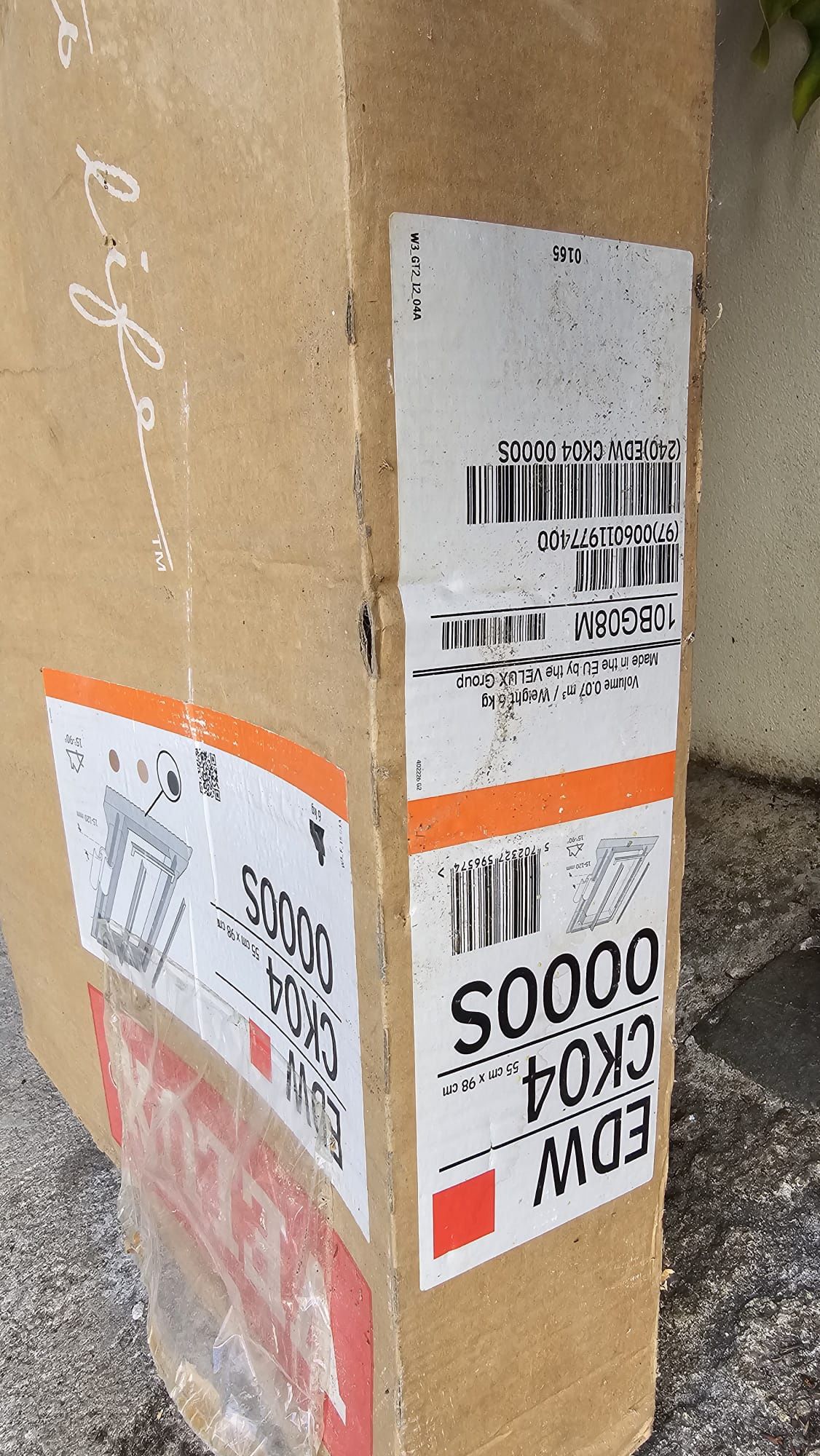 Rufo de janela de sótão velux