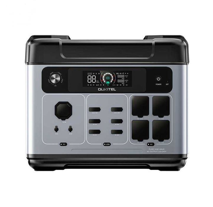 ЗАПАКОВАНА Зарядна станція Oukitel P2001E Plus, 2400 Вт (2048 Вт*ч)