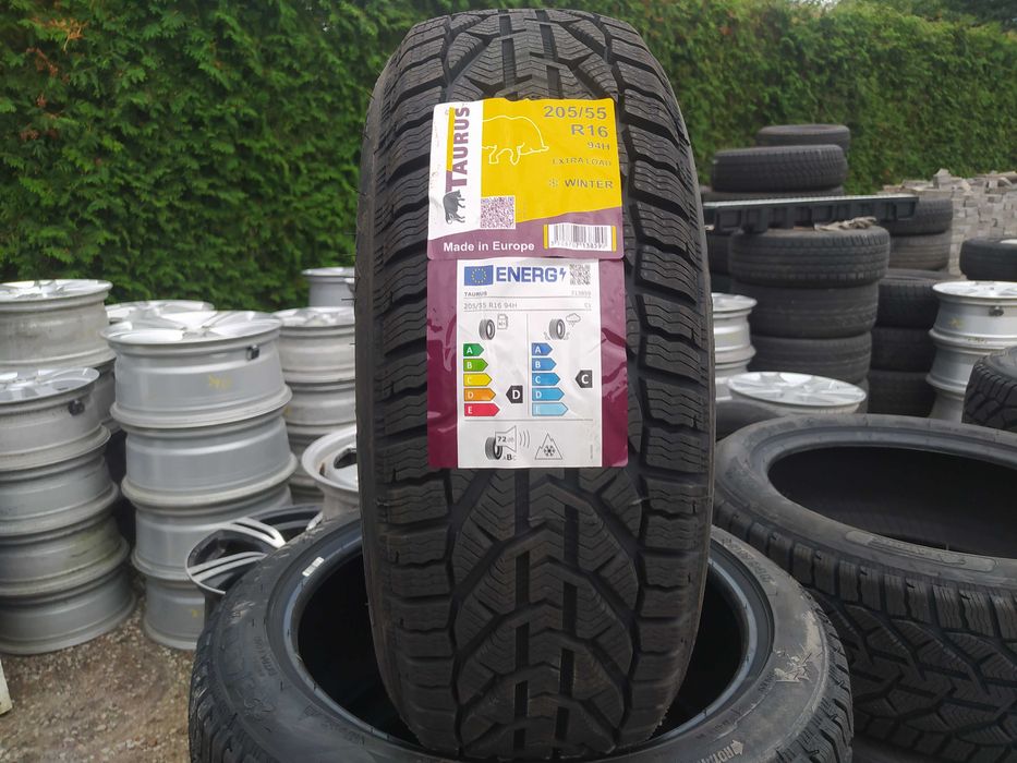 NOWE OPONY 205/55/16 TAURUS WINTER 2025 rok 91T pr. MICHELIN Wysyłka