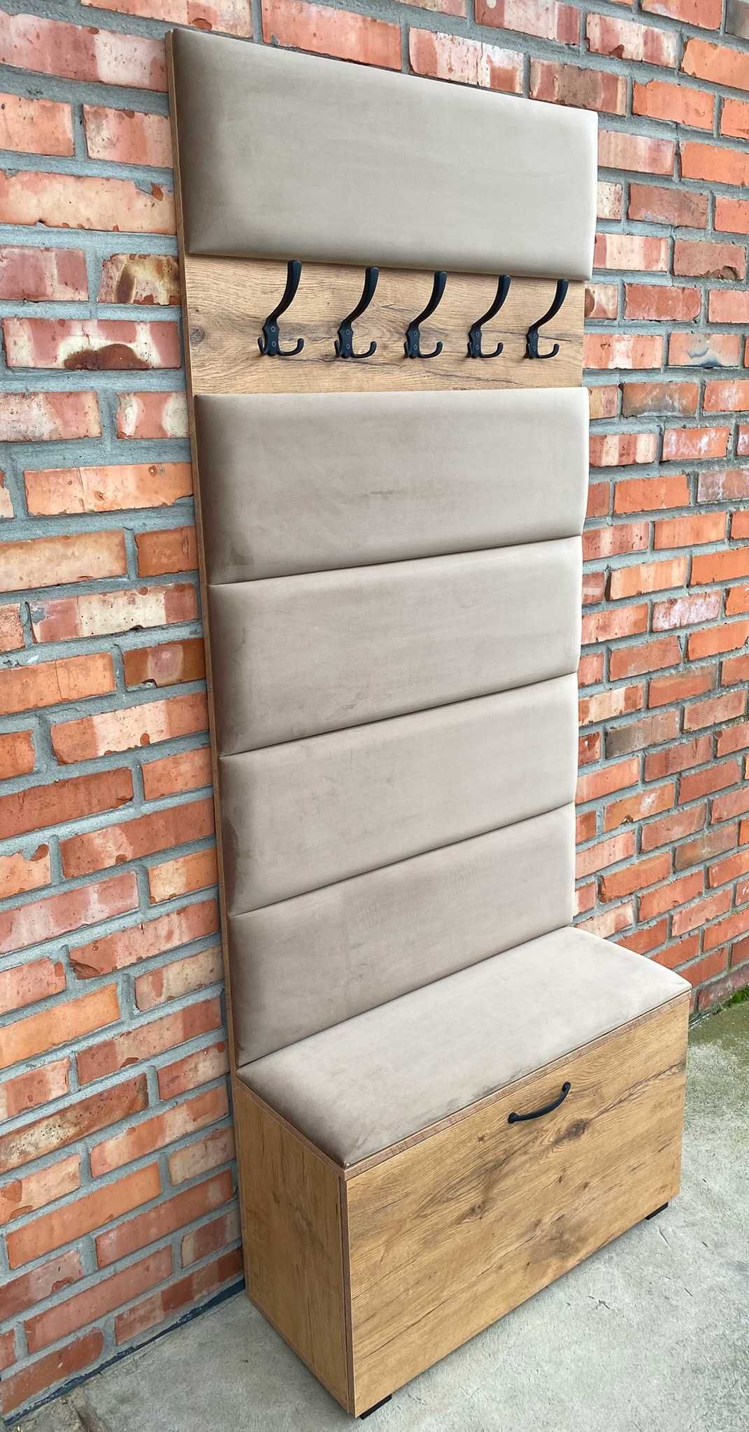 Garderoba Panel, Szafka na Buty, Wieszak Loft