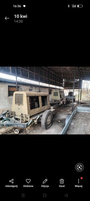 Agregat prądotwórczy wojskowy PAD 16