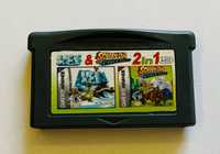 Dwie gry nintendo game boy advance 2 in 1 Scooby doo ice age