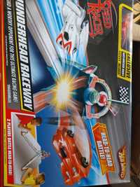 Zestaw Hotwheels speed racer thunderhead raceway