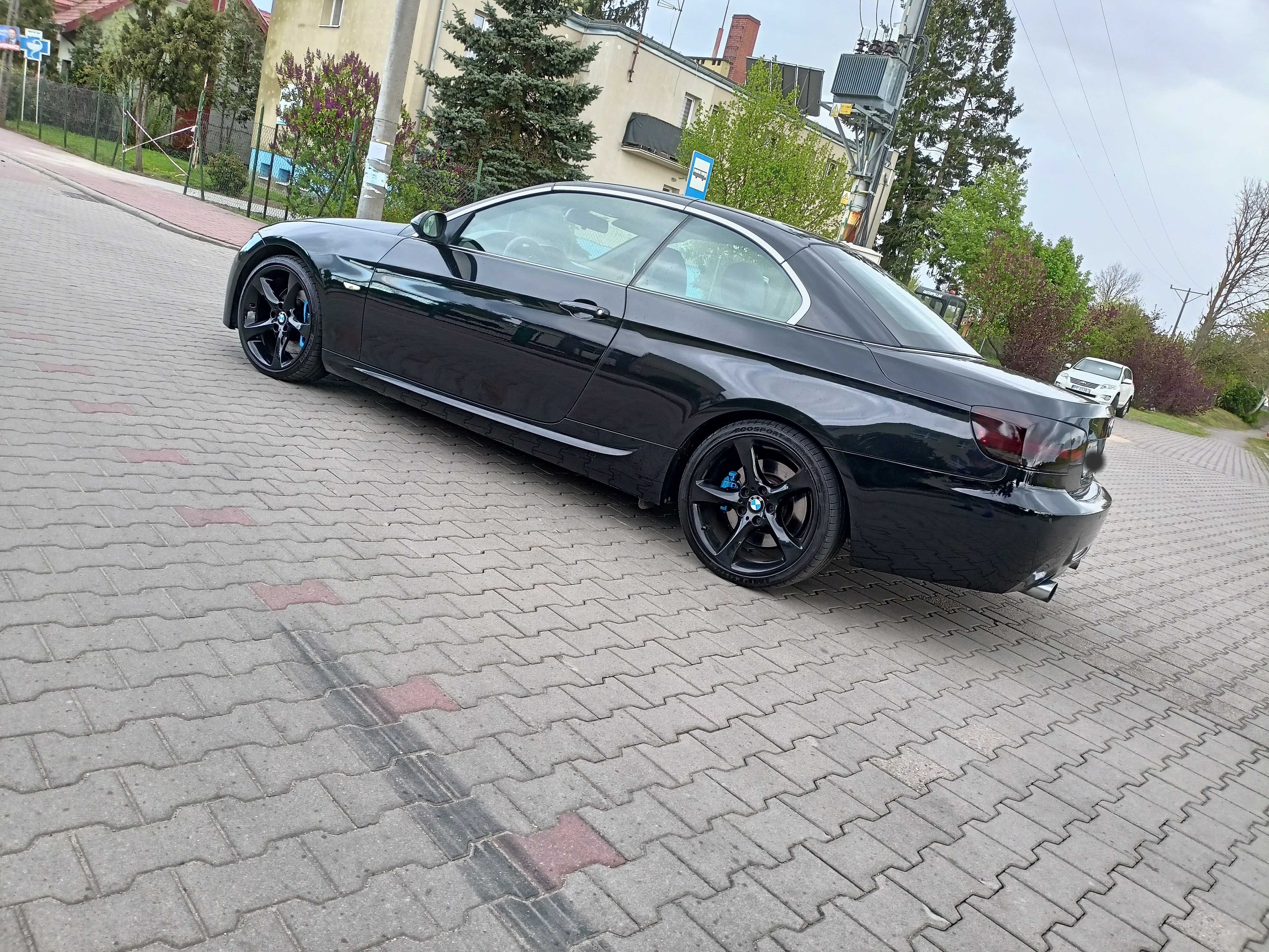 BMW 335i e92 e93 Coupe Cabrio M Pakiet 306PS Łopatki Black Serie 19 al