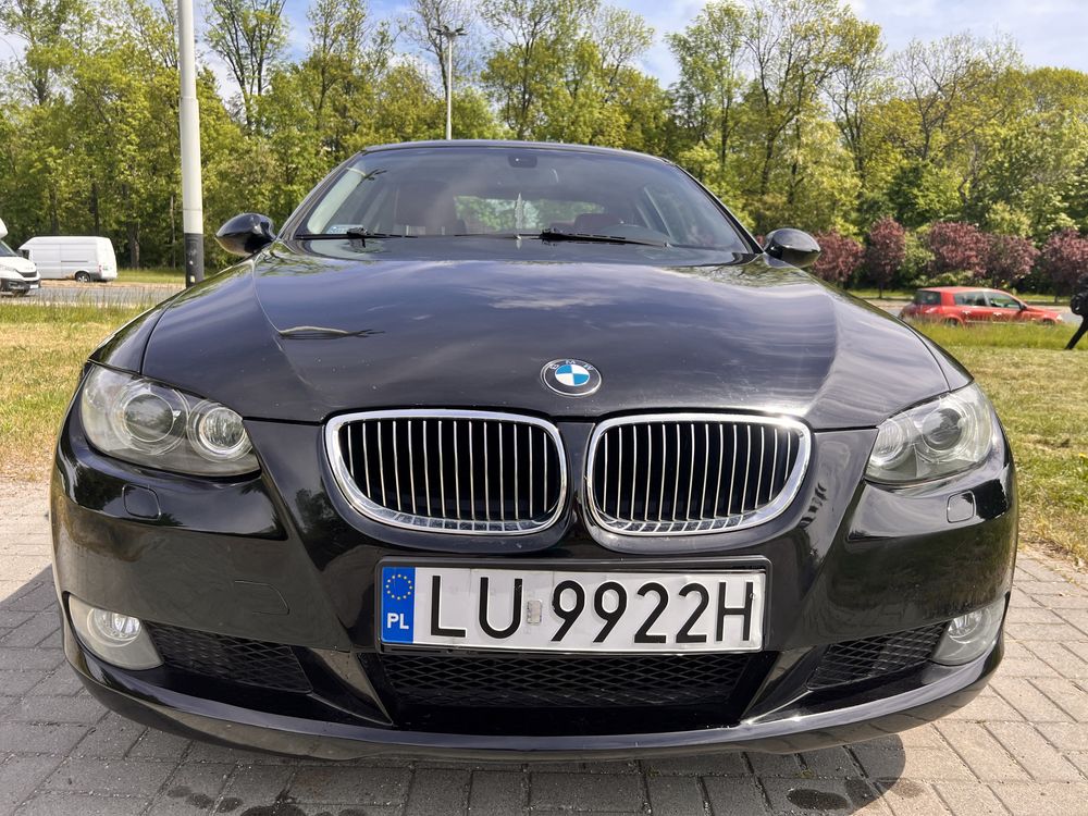 BMW E92/3.0Pb/260KM/czerwone skóry/łopatki/mega stan/bez wkładu