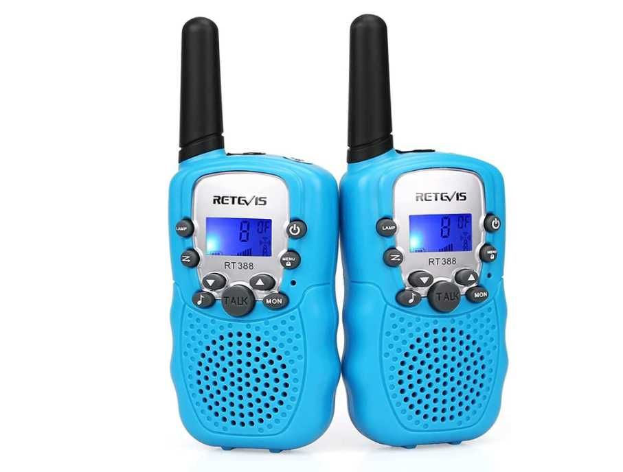 Retevis RT388 Walkie Talkie Rádios Lanterna Campismo Brinquedo  Natal