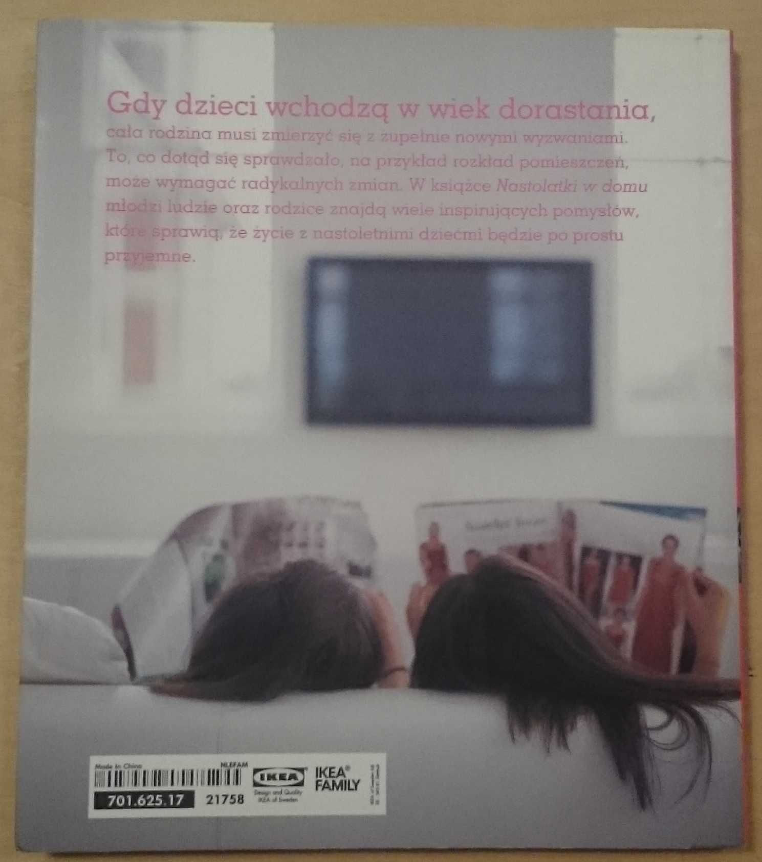 IKEA książka - Nastolatki w domu. Stylowe przestrzenie dla nastolatków