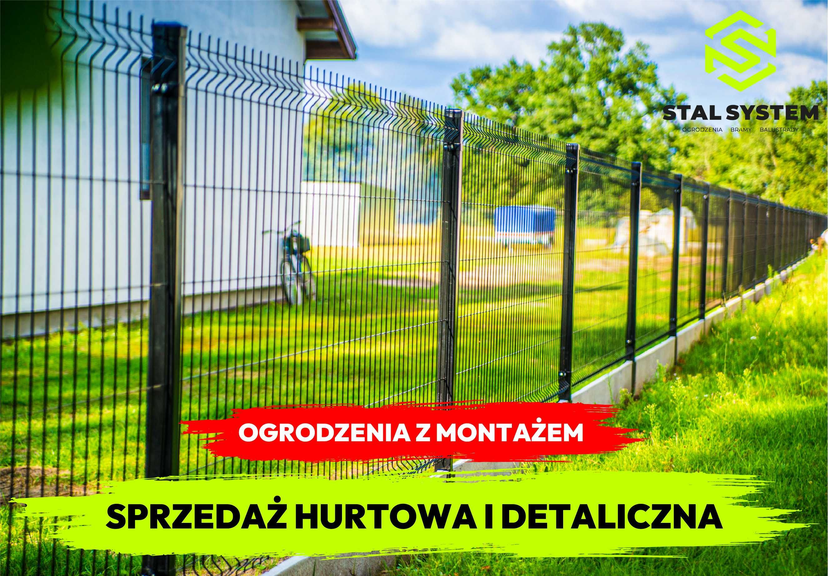 Ogrodzenia Panelowe 3D - Sprzedaż DETAL & HURT - MONTAŻ TRANSPORT