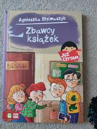 Książka do nauki czytania "Zbawcy książek"