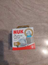 Nowe NUK nature sense 2 szt