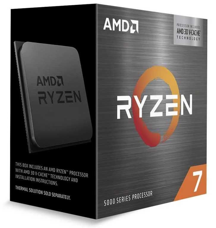 Processador CPU AMD Ryzen 7 5800X3D 3.4GHz - SELADO