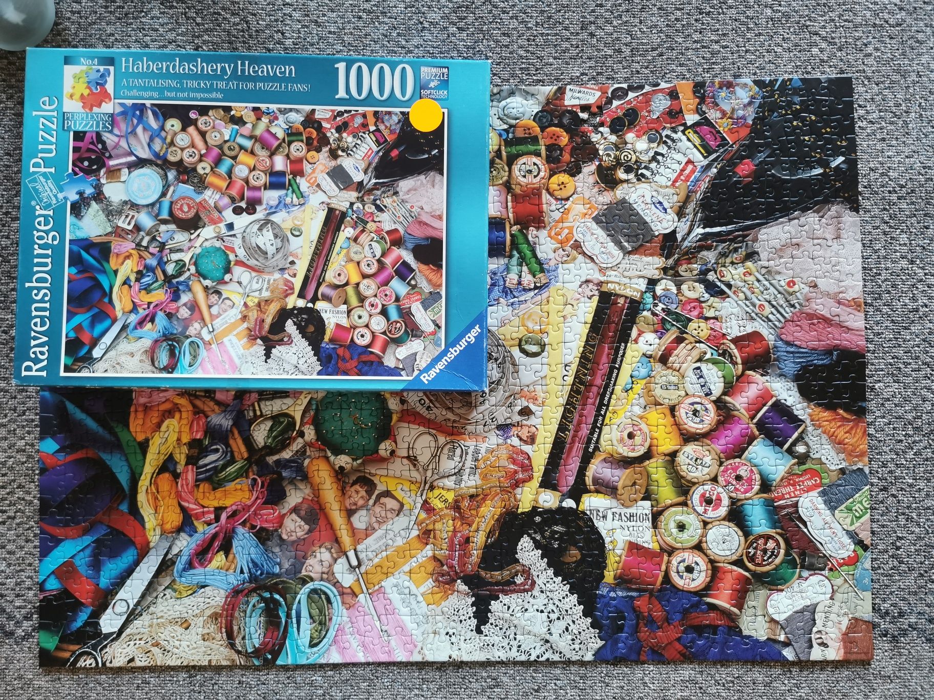 Puzzle 1000 z serii krawieckiej