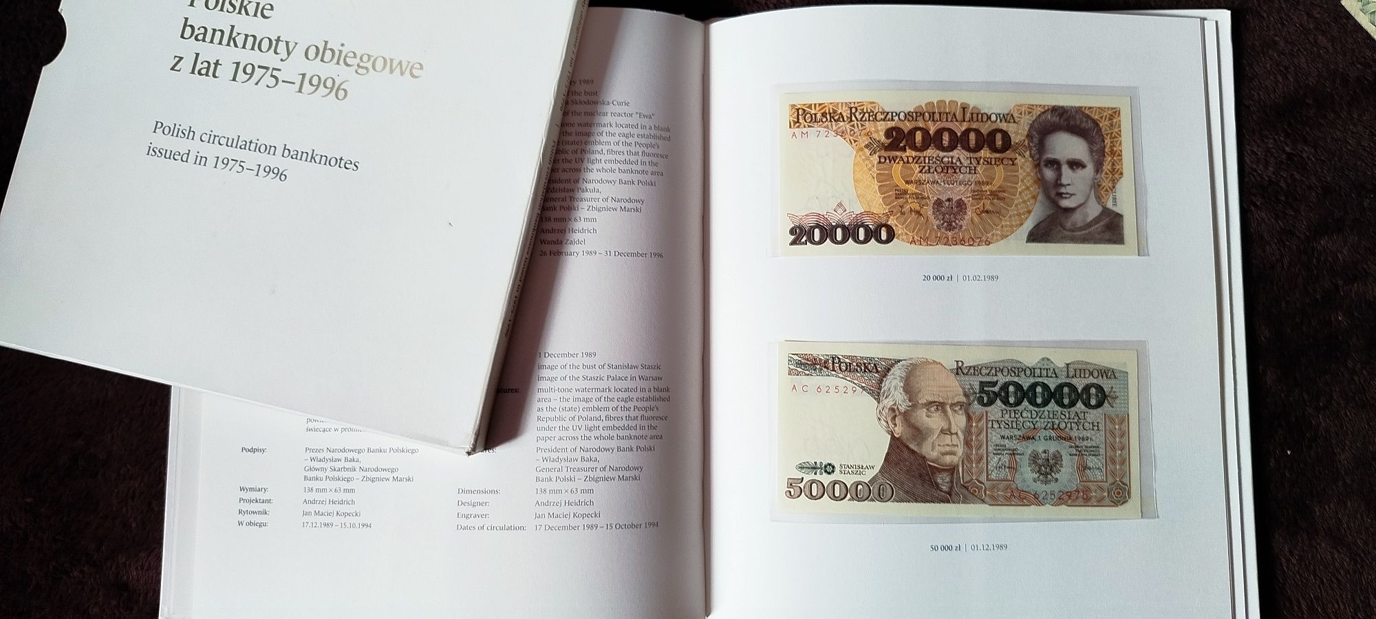 Banknoty NBP z przed denominacji