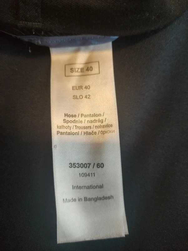 Czarne eleganckie spodnie Orsay 40
