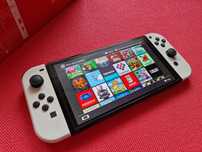 Nintendo switch oled + ігри, кп 128 гб