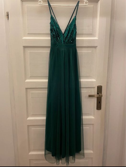 Sukienka butelkowa zieleń XS/S