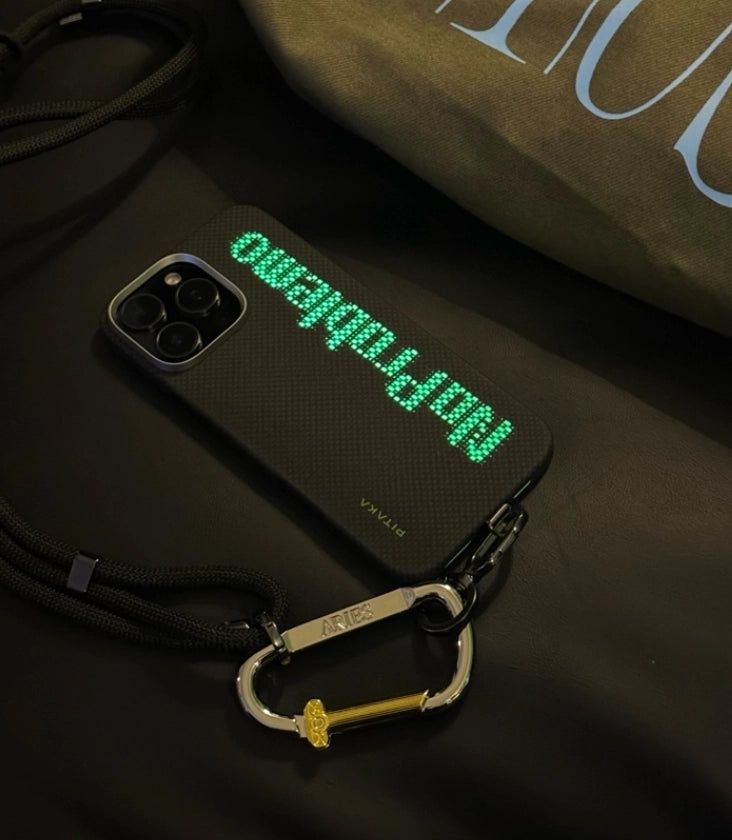Pitaka Collaborative Luminous Case /Светящийся Чехол iPhone 15 Pro Max