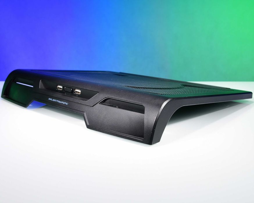 Podstawka chłodząca SilentiumPC Glacier NC400 do laptopa 17,3", czarna