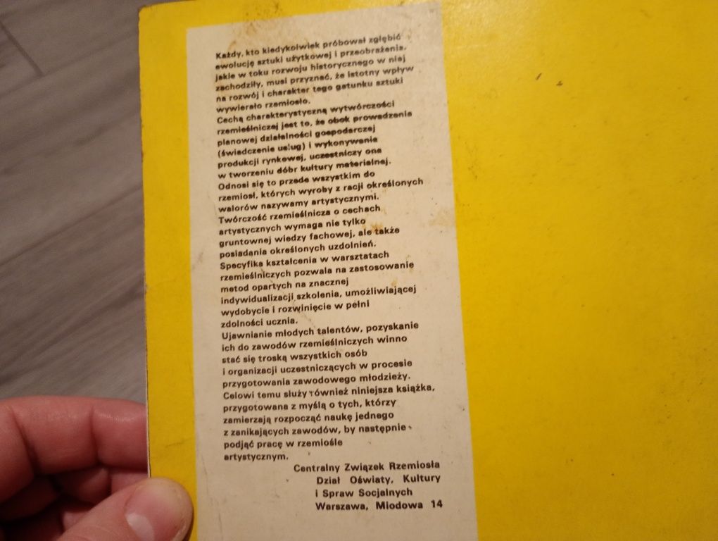Zanikające zawody złotnictwo Halina Lileyko