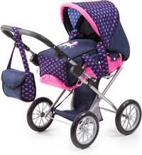 Bayer Design 13654AA wózek dla lalek City Star w niebiesko-różowy