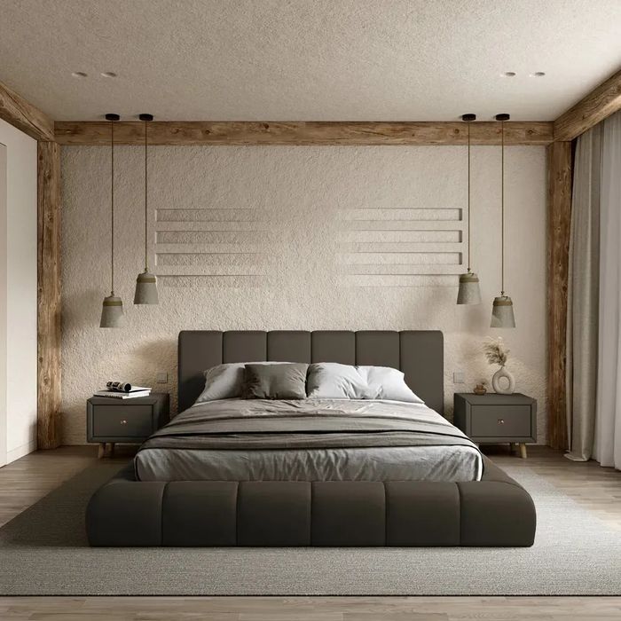 Двоспальне ліжко Подіум Двуспальная кровать Подиум