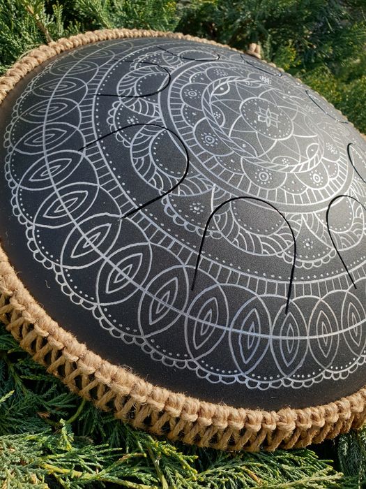 Пелюстковий барабан 8 нот. Глюкофон PetalDrum. Ручної работи.