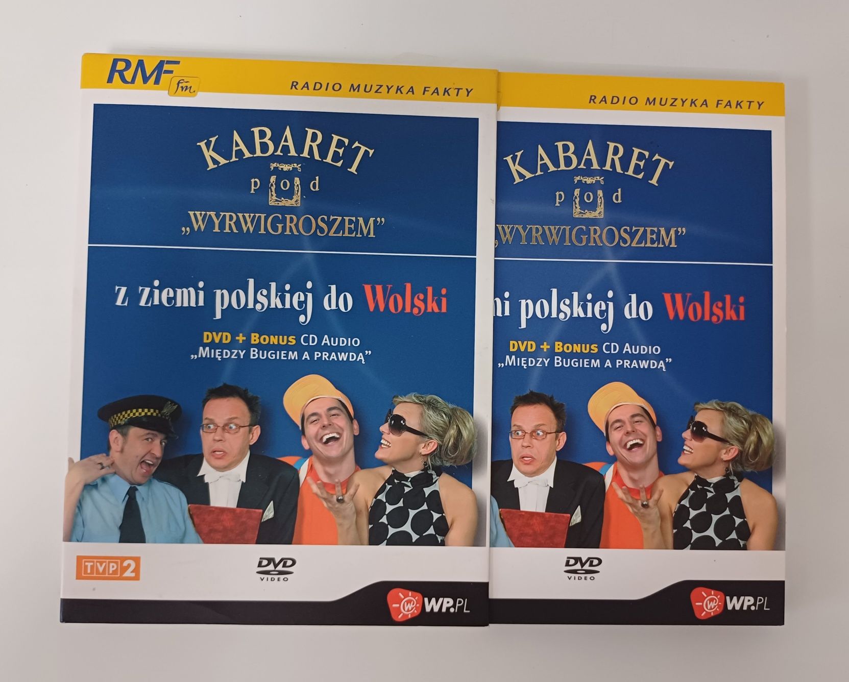 Kabaret pod Wyrwigroszem, 2 płyty DVD