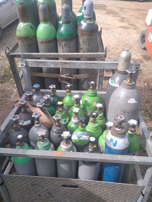 Gazy techniczne butle wymiana gazy techniczne tlen acetylen argon mix