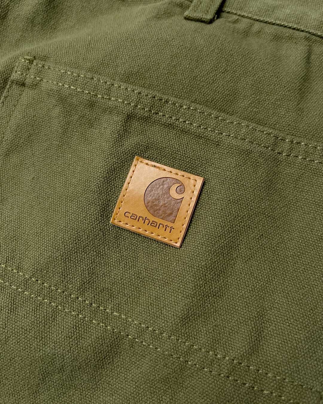 Штани Carhartt WIP B11 Washed Duck Work Dungaree Moss