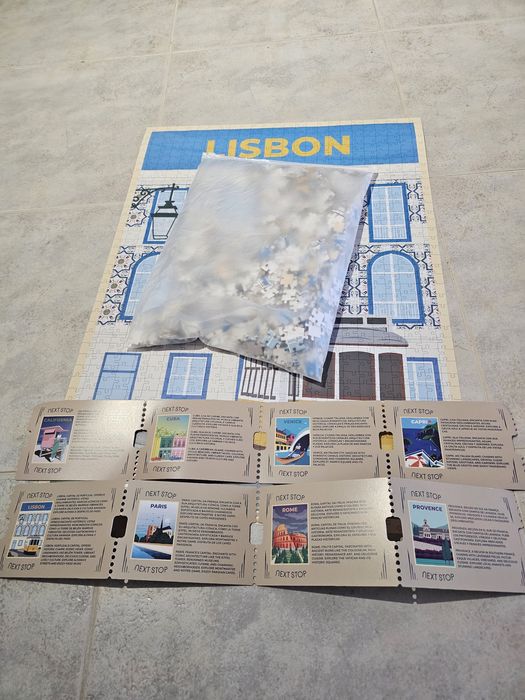 Puzzle Novo 1000 peças