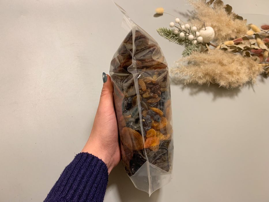 Мікс сухофруктів курага, родзинки, чорнослив. 1 кг суміш