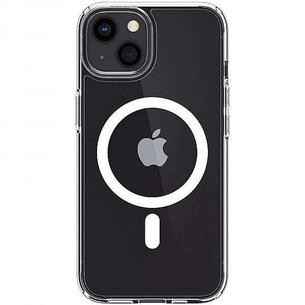 Etui Spigen Ultra Hybrid Mag MagSafe iPhone 13 Mini TPU + PC bezbarwny