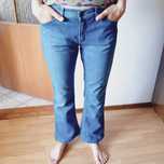 dżinsy jeansy calvin klein dzwony 38