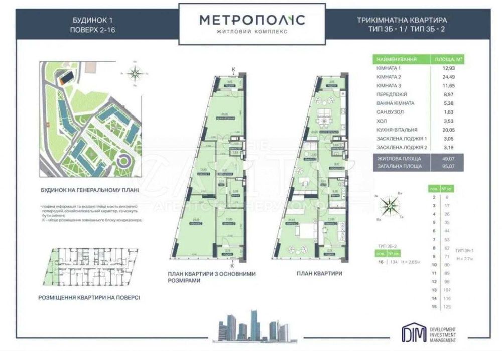 Продаж квартири, вул. Заболотного, ЖК Метрополіс