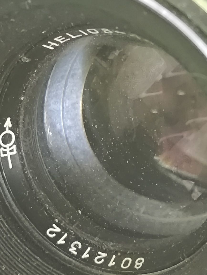Aparat zenith, obiektyw helios44-2. Vintage