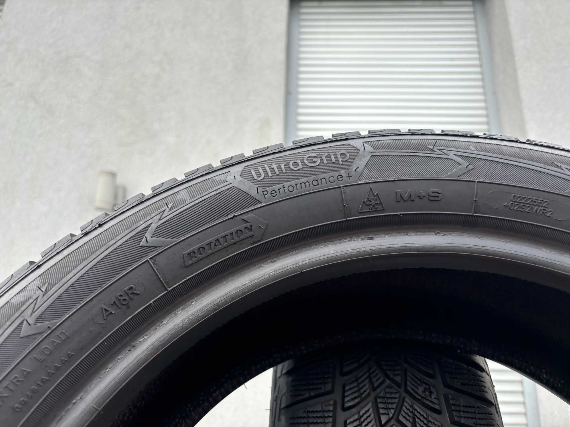 2szt zimowe 205/55R17 GoodYear 8mm 2022r świetny stan! Z5521 gwarancja