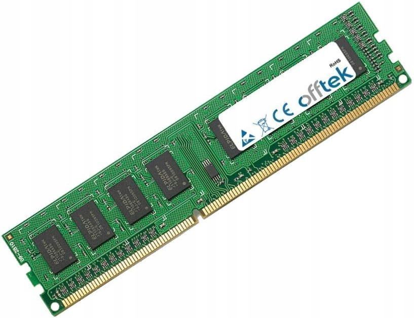 offtek 8gb pamięć ram 240 pin dimm 1.5v ddr3 pc3-10600 (1333mhz)