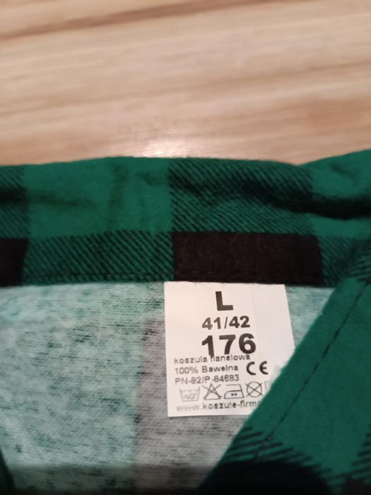 Koszula męska flanelowa