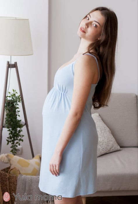 Сорочка для вагітних та годування Yula Mama
