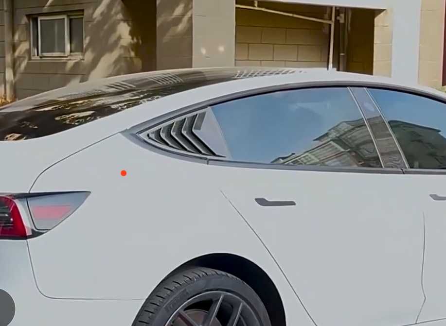 спойлер на Tesla Model 3, Y жабры, дефлектор, тюнинг, накладки, губа