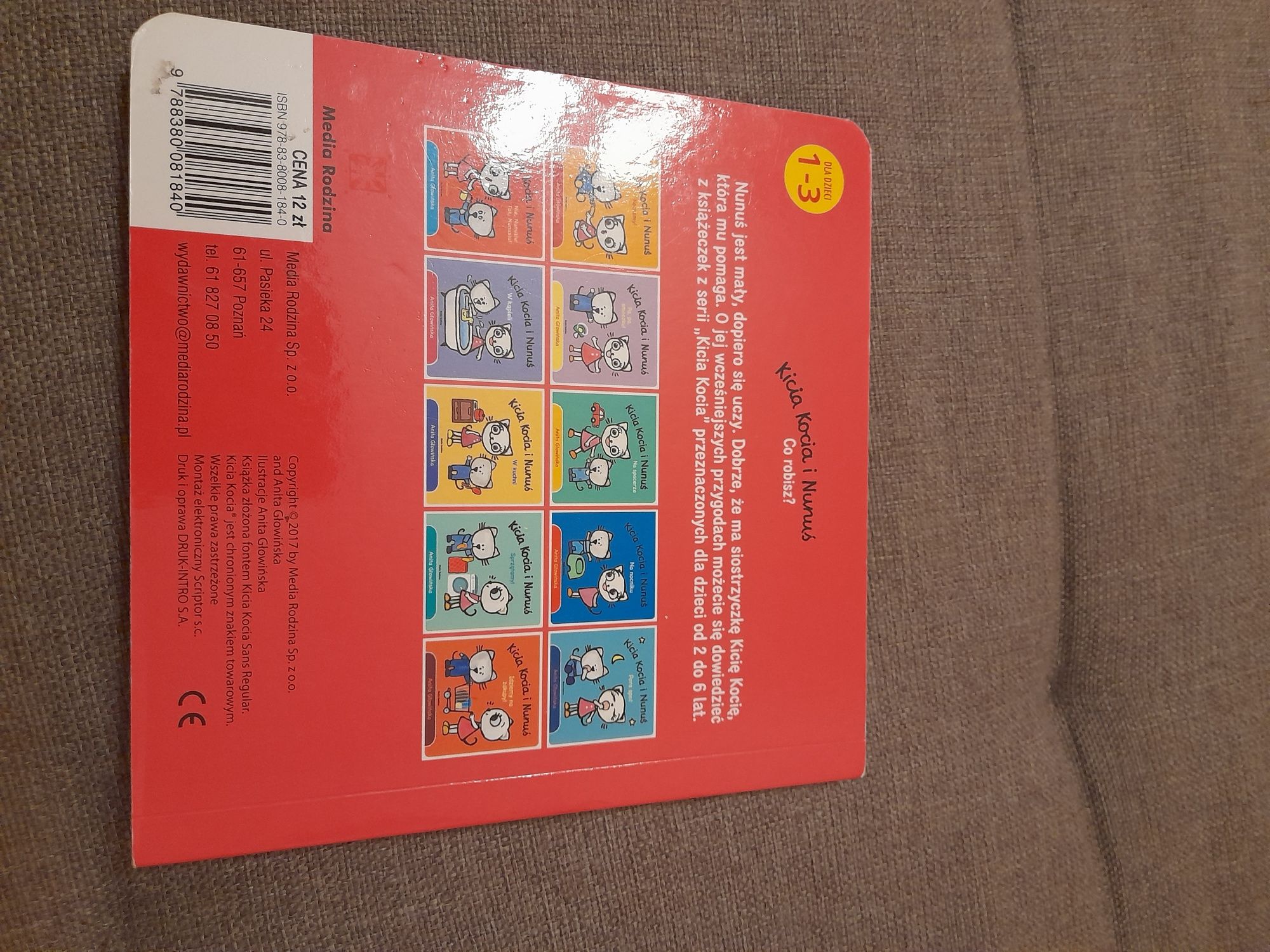 Książeczka Kicia Kocia i Nunuś