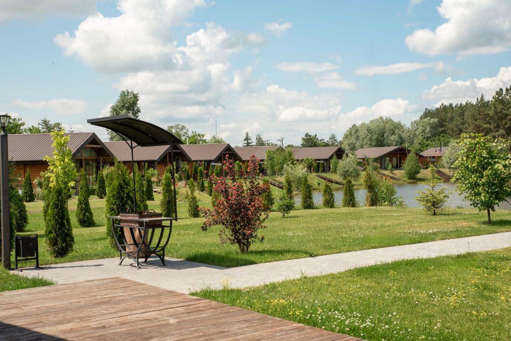 Оренда будинку на березі озера, баня, чан, риболовля, котеджі подобово