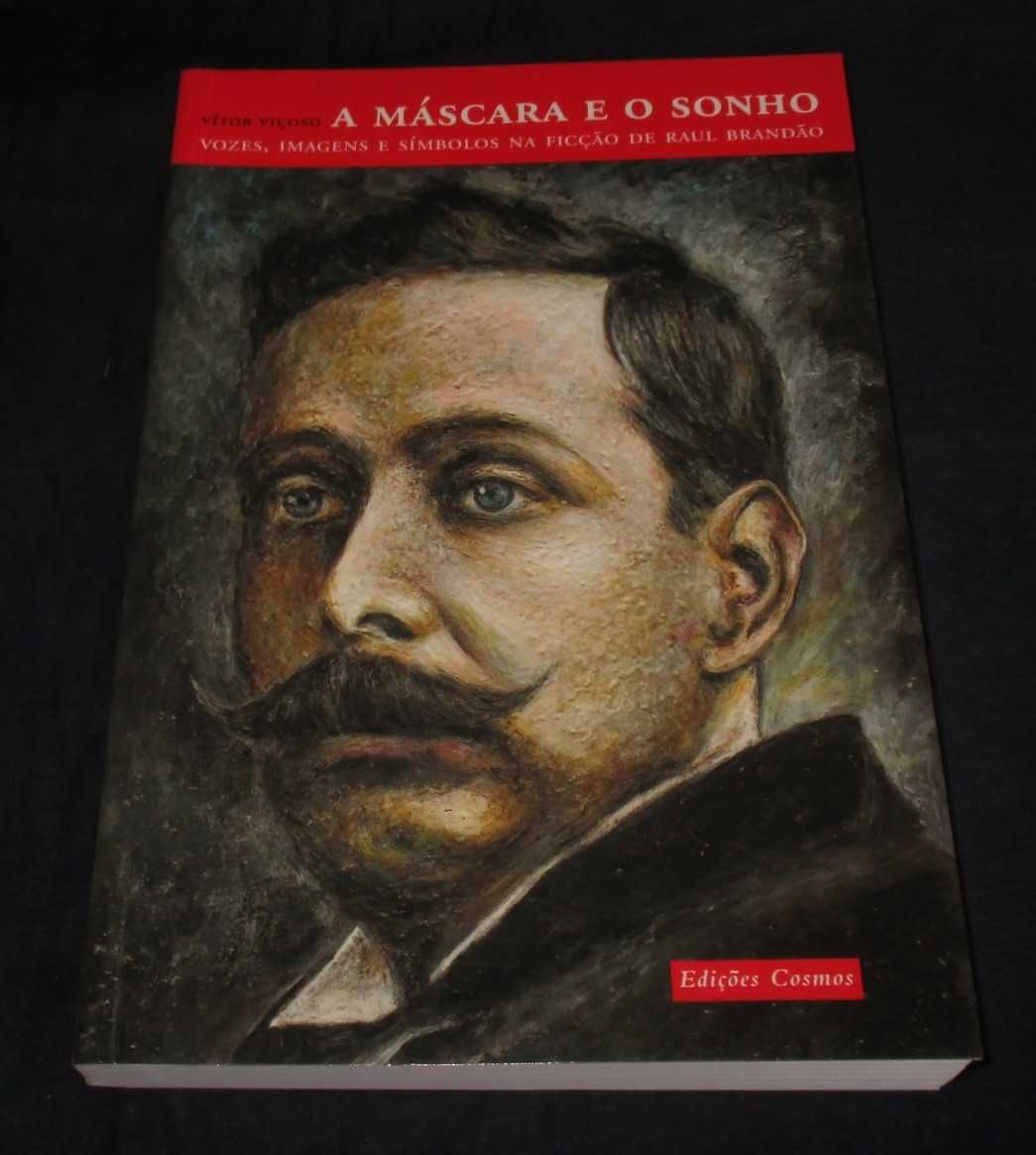 Livro A Máscara e o Sonho Ficção de Raul Brandão Vítor Viçoso