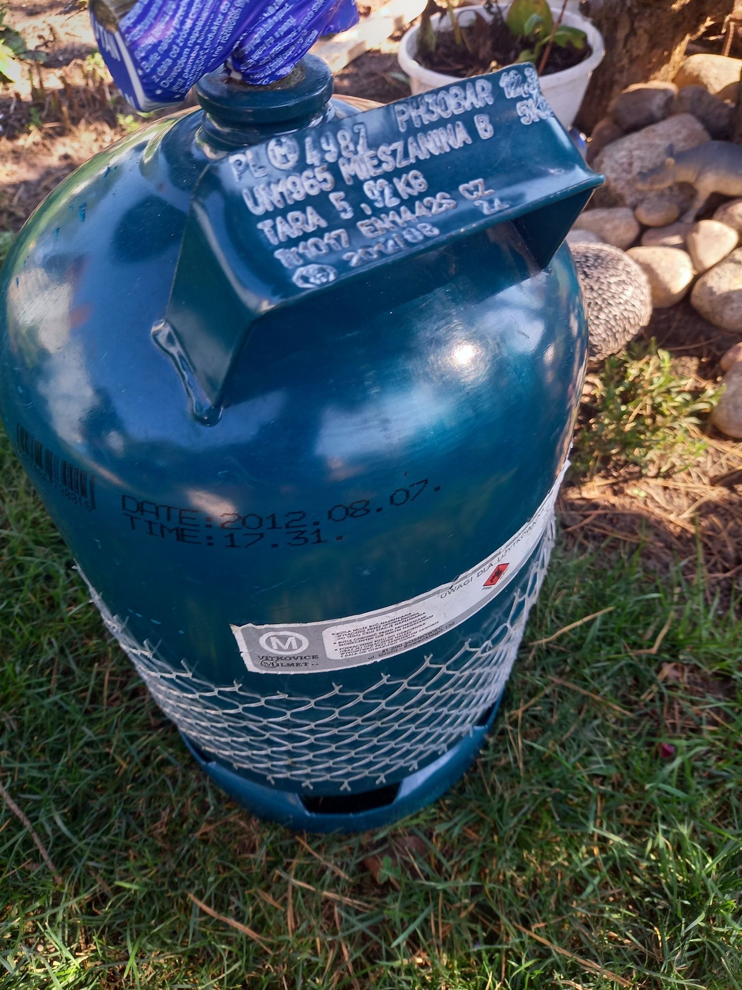 Butla gazowa 5,6kg pełną Propan butan