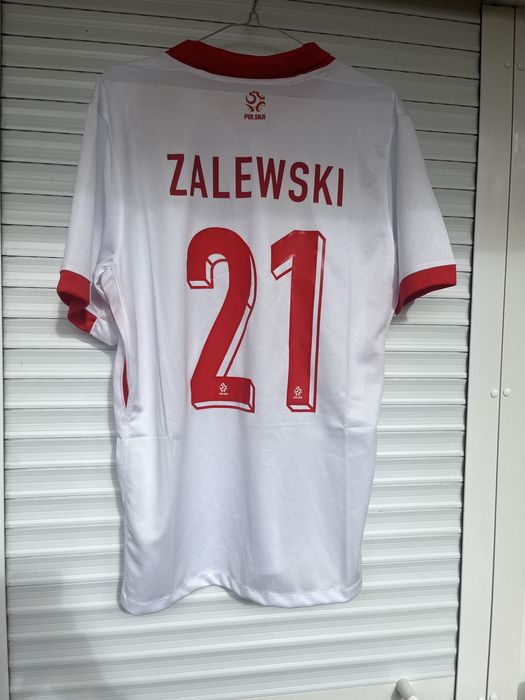 Oficjalna koszulka meczowa Reprezentacji Polski Nikola Zalewski