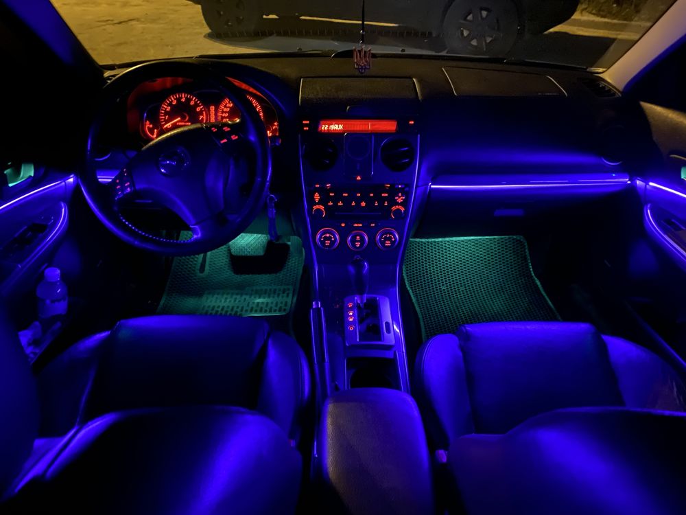 Установка Ambient light контурная подсветка салона