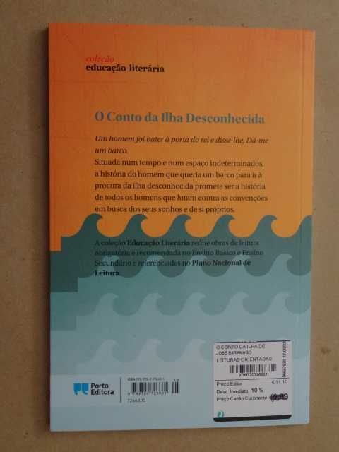 O Conto da Ilha Desconhecida de José Saramago - 1ª Edição