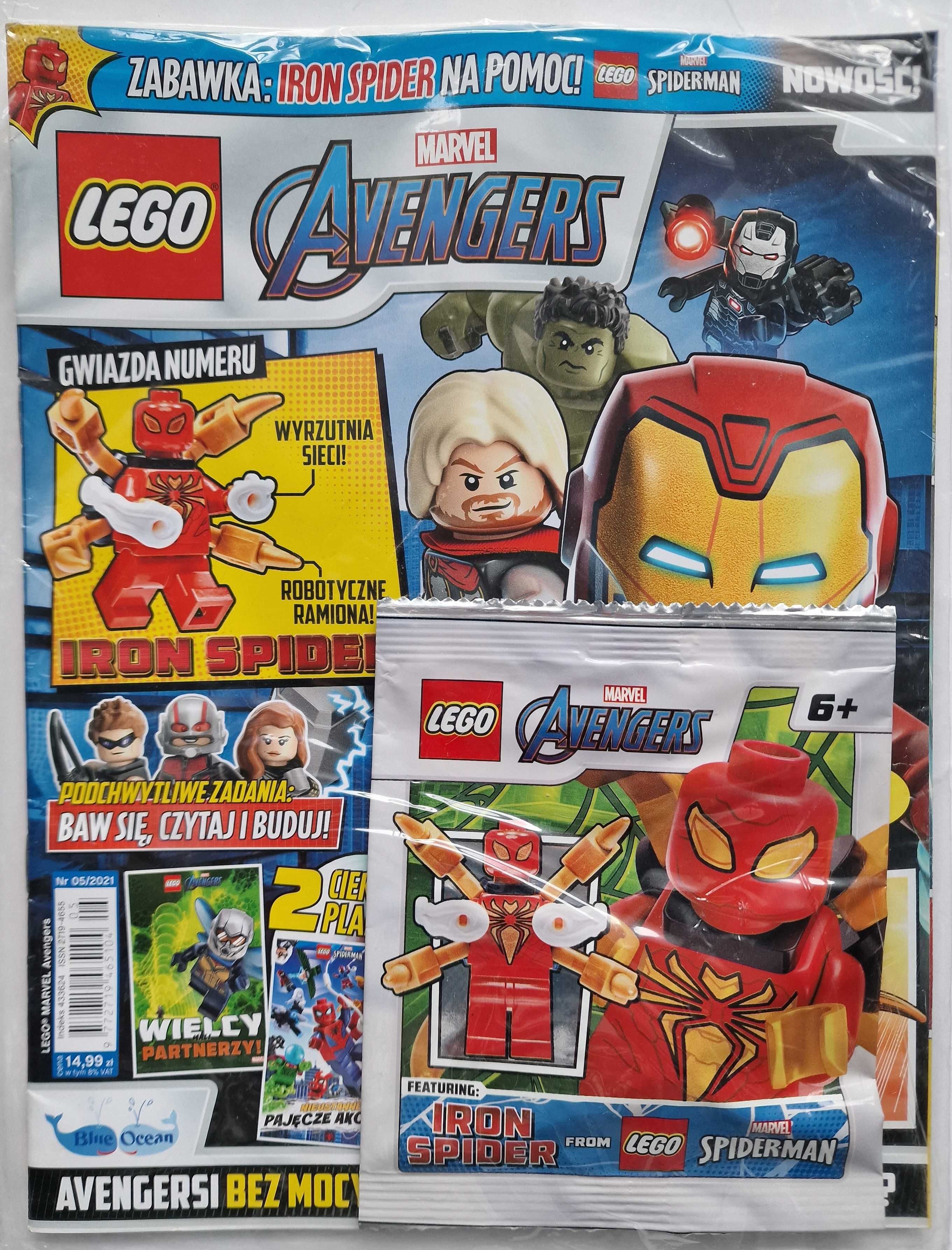 2 X magazyn LEGO 242210 MARVEL AVENGERS 2/22+ IRON MAN SH612