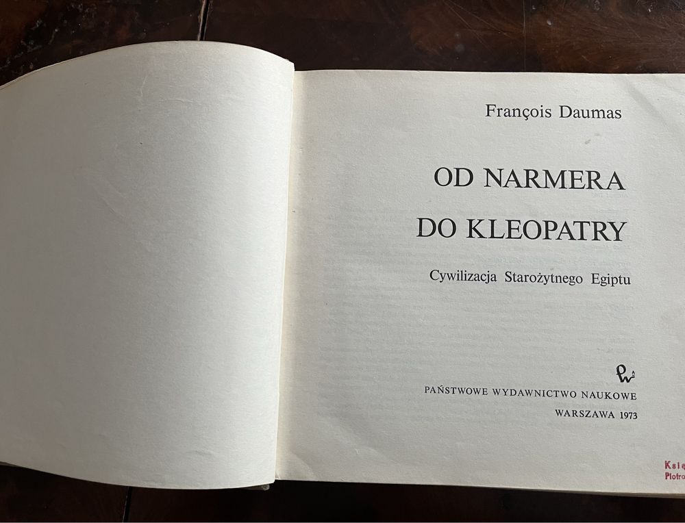 Od Narmera do Kleopatry