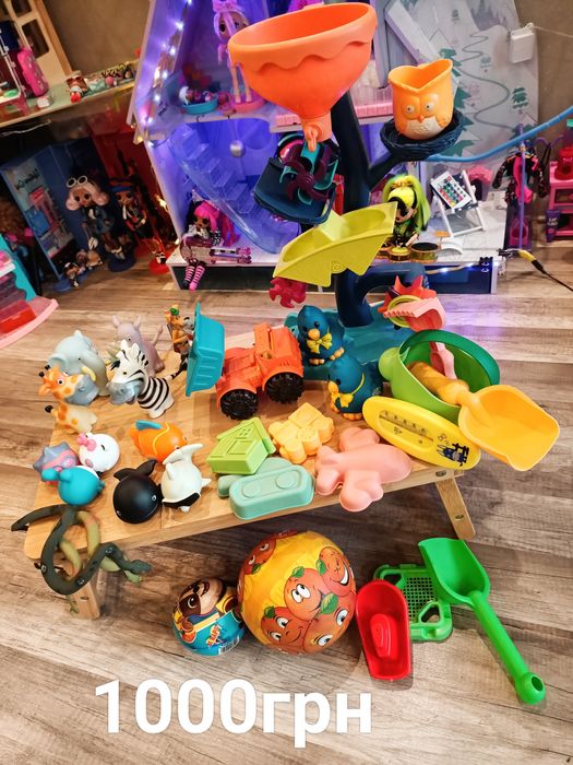 Bаttat машинка звіри мобіль паровоз еко сортер